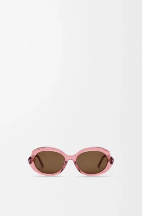 Mini owalne, smukłe okulary przeciwsłoneczne