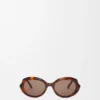 Mini owalne, smukłe okulary przeciwsłoneczne Mini owalne, smukłe okulary przeciwsłoneczne