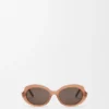 Mini owalne, smukłe okulary przeciwsłoneczne Mini owalne, smukłe okulary przeciwsłoneczne
