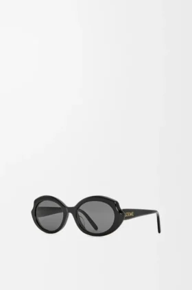 Mini owalne, smukłe okulary przeciwsłoneczne