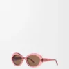 Mini owalne, smukłe okulary przeciwsłoneczne Mini owalne, smukłe okulary przeciwsłoneczne