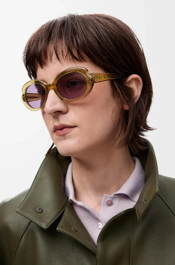 Mini owalne, smukłe okulary przeciwsłoneczne Mini owalne, smukłe okulary przeciwsłoneczne