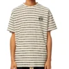 Męska koszulka loewe Stripe z krótkim rękawem, biała H6109650Pc-2396