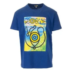 Męska koszulka z krótkim rękawem loewe z nadrukiem „Eye” – niebieska H6109822Pc-5130 Męska koszulka z krótkim rękawem loewe z nadrukiem „Eye” – niebieska H6109822Pc-5130