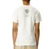 Męskie koszulki loewe z nadrukiem White Snow Mountain, z krótkim rękawem, białe H6299983Pc-2100