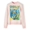 Męskie loewe z nadrukiem „Pink Eye” w kolorze czerwonym H6299940Pc-7080