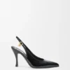 Nowe czółenka Comic Slingback z mieszanej skóry Nowe czółenka Comic Slingback z mieszanej skóry