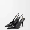 Nowe czółenka Comic Slingback z mieszanej skóry Nowe czółenka Comic Slingback z mieszanej skóry