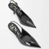 Nowe czółenka Comic Slingback z mieszanej skóry Nowe czółenka Comic Slingback z mieszanej skóry