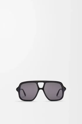 Okulary przeciwsłoneczne typu aviator o smukłej oprawie Okulary przeciwsłoneczne typu aviator o smukłej oprawie