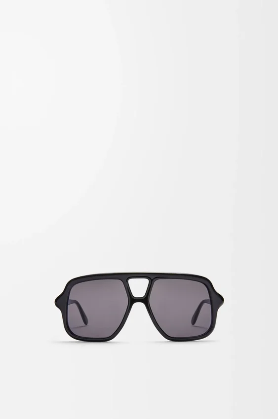 Okulary przeciwsłoneczne typu aviator o smukłej oprawie Okulary przeciwsłoneczne typu aviator o smukłej oprawie