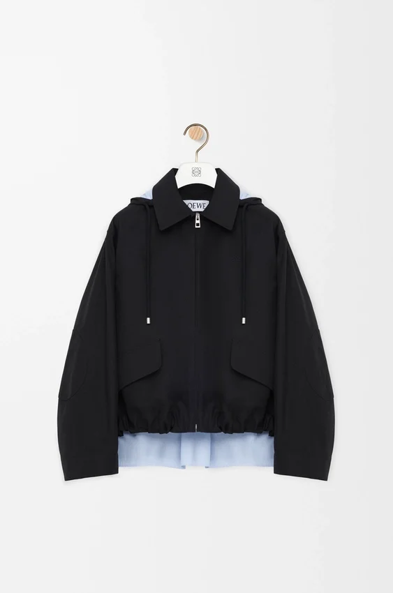 Parka z kapturem z bawełny Parka z kapturem z bawełny