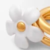 Pierścionek „Flor” ze srebra próby 925 i emalii