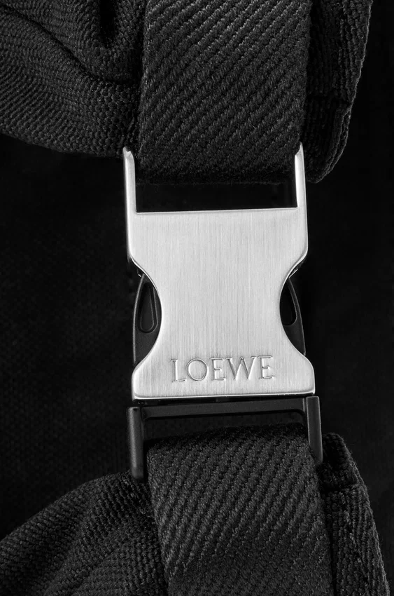 Plecak Flex z rolowanym zamknięciem z płótna i zamszu Plecak Flex z rolowanym zamknięciem z płótna i zamszu
