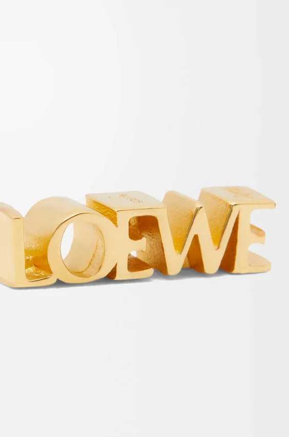Pojedynczy kolczyk loewe Graphic ze srebra próby 925 Pojedynczy kolczyk loewe Graphic ze srebra próby 925