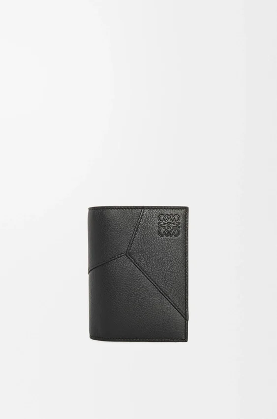 Portfel na karty Puzzle Bifold z klasycznej skóry cielęcej Portfel na karty Puzzle Bifold z klasycznej skóry cielęcej