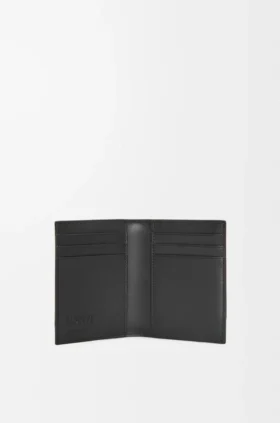 Portfel na karty Puzzle Bifold z klasycznej skóry cielęcej