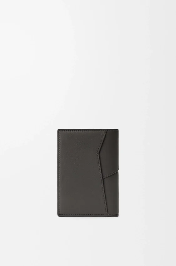 Portfel na karty Puzzle Bifold z klasycznej skóry cielęcej Portfel na karty Puzzle Bifold z klasycznej skóry cielęcej