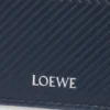 Portfel na monety typu bifold z teksturowanej klasycznej skóry cielęcej Portfel na monety typu bifold z teksturowanej klasycznej skóry cielęcej