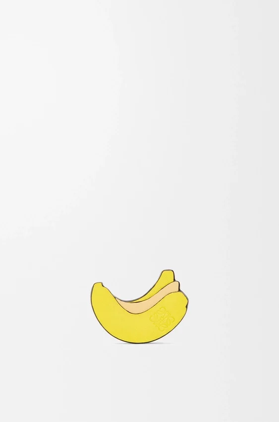 Portfele „Banana Dice” z klasycznej skóry cielęcej Portfele „Banana Dice” z klasycznej skóry cielęcej