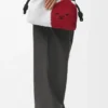 Średnia Flamenco Purse z koralikami w kształcie lwów, wykonana z płótna z koralikami i skóry cielęcej Średnia Flamenco Purse z koralikami w kształcie lwów, wykonana z płótna z koralikami i skóry cielęcej