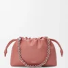 Średnia Flamenco Purse z miękkiej skóry jagnięcej typu nappa Średnia Flamenco Purse z miękkiej skóry jagnięcej typu nappa