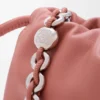 Średnia Flamenco Purse z miękkiej skóry jagnięcej typu nappa Średnia Flamenco Purse z miękkiej skóry jagnięcej typu nappa