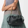 Średnia Flamenco Purse z miękkiej skóry jagnięcej typu nappa Średnia Flamenco Purse z miękkiej skóry jagnięcej typu nappa