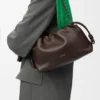 Średnia Flamenco Purse z miękkiej skóry jagnięcej typu nappa Średnia Flamenco Purse z miękkiej skóry jagnięcej typu nappa