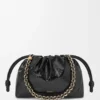 Średnia Flamenco Purse z skóry śluzowca Średnia Flamenco Purse z skóry śluzowca