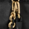 Średnia Flamenco Purse z skóry śluzowca Średnia Flamenco Purse z skóry śluzowca