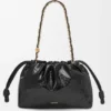 Średnia Flamenco Purse z skóry śluzowca Średnia Flamenco Purse z skóry śluzowca