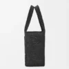 Średnia torba loewe Font Tote z rafii Średnia torba loewe Font Tote z rafii