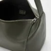 Średnia torba Loop Hobo z miękkiej, ziarnistej skóry cielęcej Średnia torba Loop Hobo z miękkiej, ziarnistej skóry cielęcej