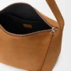 Średnia torba Loop Hobo z zamszowej skóry cielęcej Średnia torba Loop Hobo z zamszowej skóry cielęcej