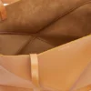 Średnia torba typu „Puzzle Fold” z błyszczącej skóry cielęcej Średnia torba typu „Puzzle Fold” z błyszczącej skóry cielęcej