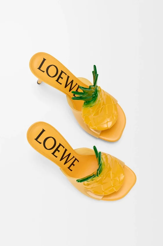 Sandały „Petal Pineapple” z PVC Sandały „Petal Pineapple” z PVC