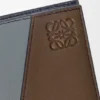 Składany portfel na monety Puzzle z klasycznej skóry cielęcej Składany portfel na monety Puzzle z klasycznej skóry cielęcej