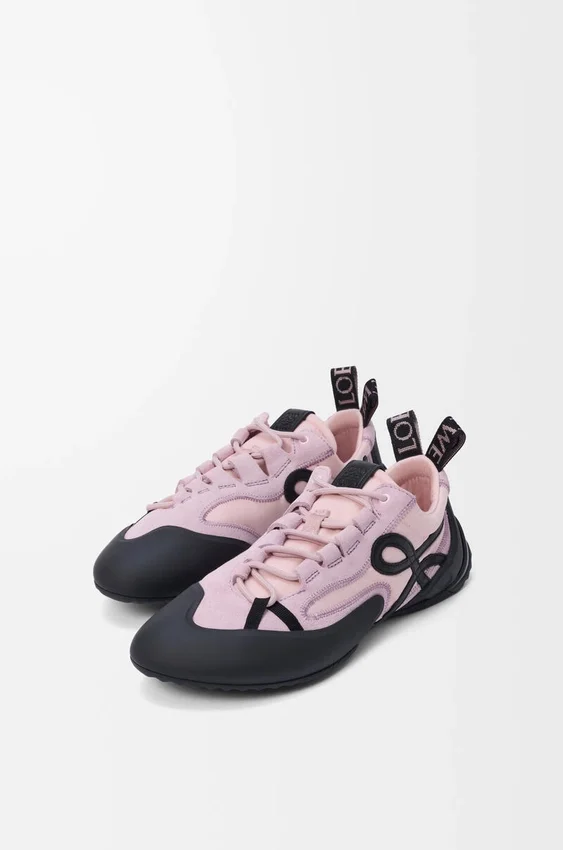 Sneakersy „Grip” z nylonu i zamszu Sneakersy „Grip” z nylonu i zamszu