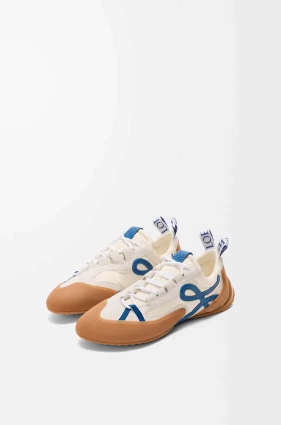 Sneakersy „Grip” z nylonu i zamszu Sneakersy „Grip” z nylonu i zamszu