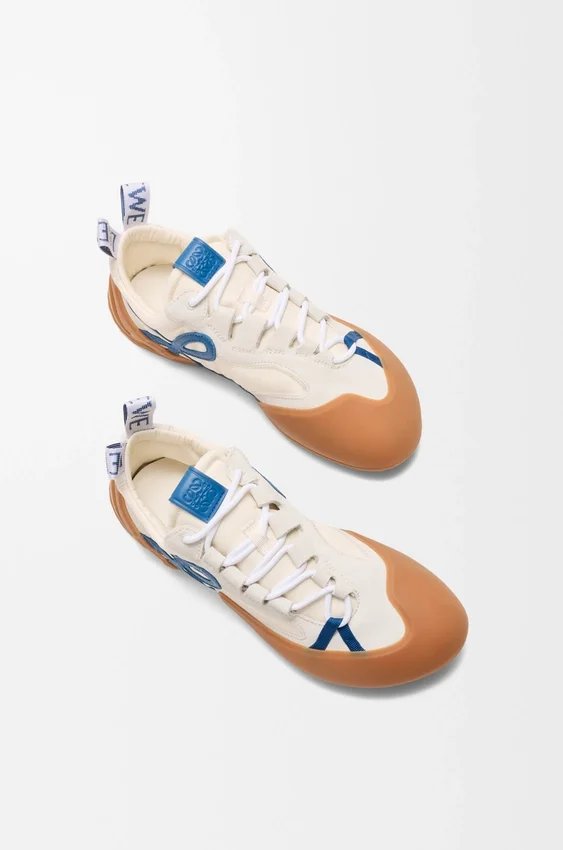 Sneakersy „Grip” z nylonu i zamszu Sneakersy „Grip” z nylonu i zamszu