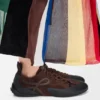 Sneakersy Grip z zamszowej skóry cielęcej Sneakersy Grip z zamszowej skóry cielęcej