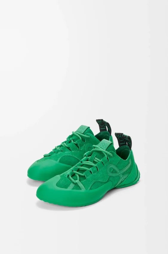 Sneakersy Grip z zamszowej skóry cielęcej Sneakersy Grip z zamszowej skóry cielęcej