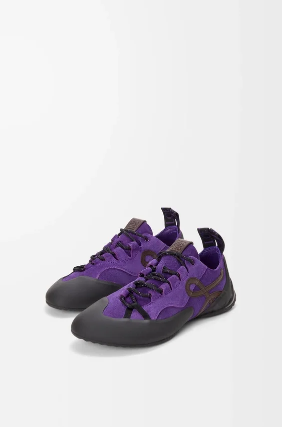 Sneakersy Grip z zamszowej skóry cielęcej Sneakersy Grip z zamszowej skóry cielęcej