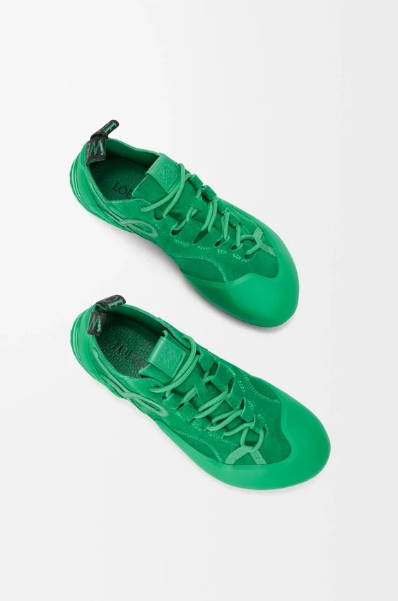 Sneakersy Grip z zamszowej skóry cielęcej Sneakersy Grip z zamszowej skóry cielęcej