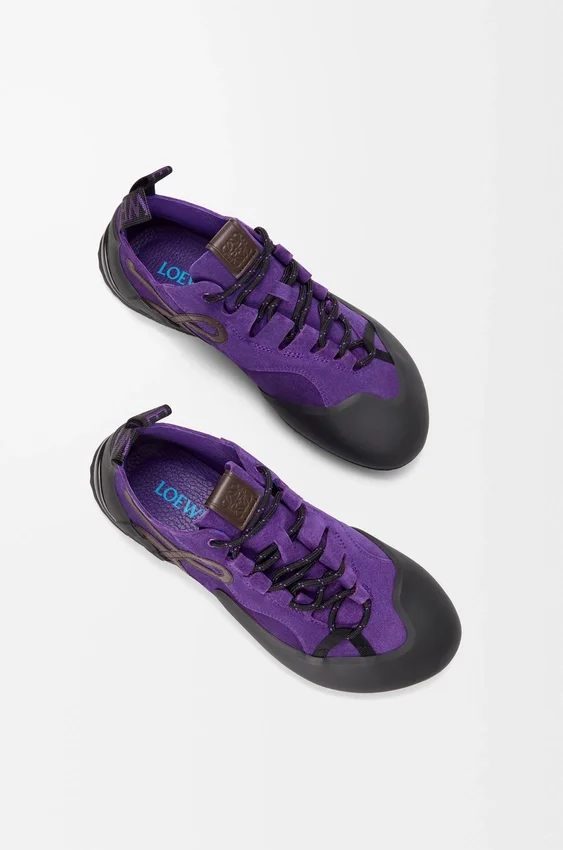 Sneakersy Grip z zamszowej skóry cielęcej Sneakersy Grip z zamszowej skóry cielęcej