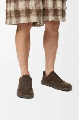 Sneakersy Jambo z zamszowej skóry cielęcej