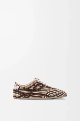 Sneakersy Yago z haftowanego płótna Sneakersy Yago z haftowanego płótna