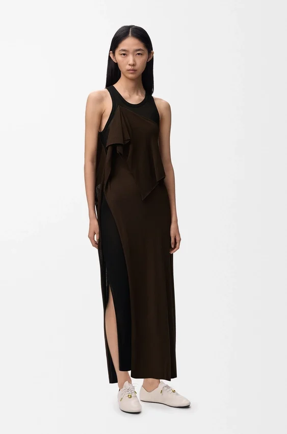 Sukienka z mieszanki wiskozy Sukienka z mieszanki wiskozy