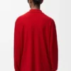 Sweter polo z mieszanki kaszmiru i jedwabiu